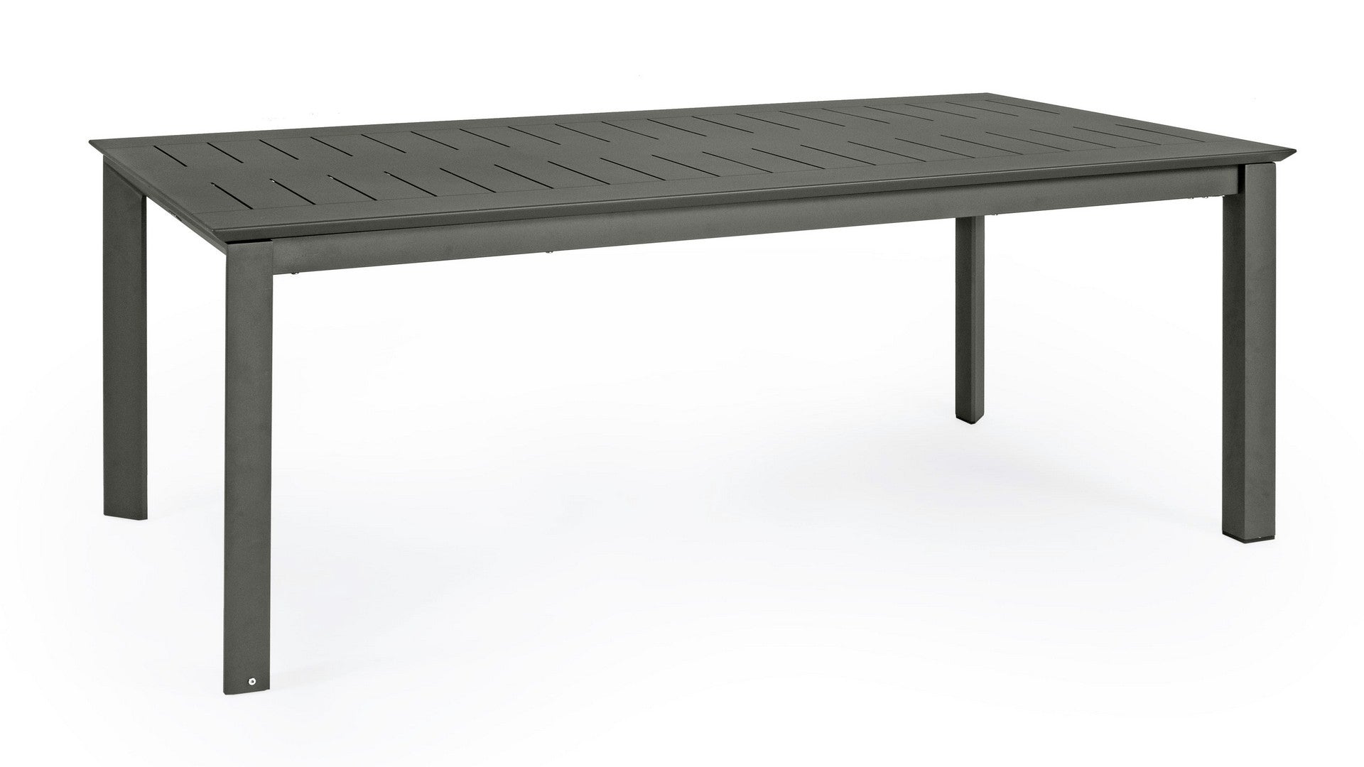 Tavolo da esterno 200-300x100 cm colore antracite alluminio  Tavolo da esterno 200-300x100 cm colore antracite alluminio